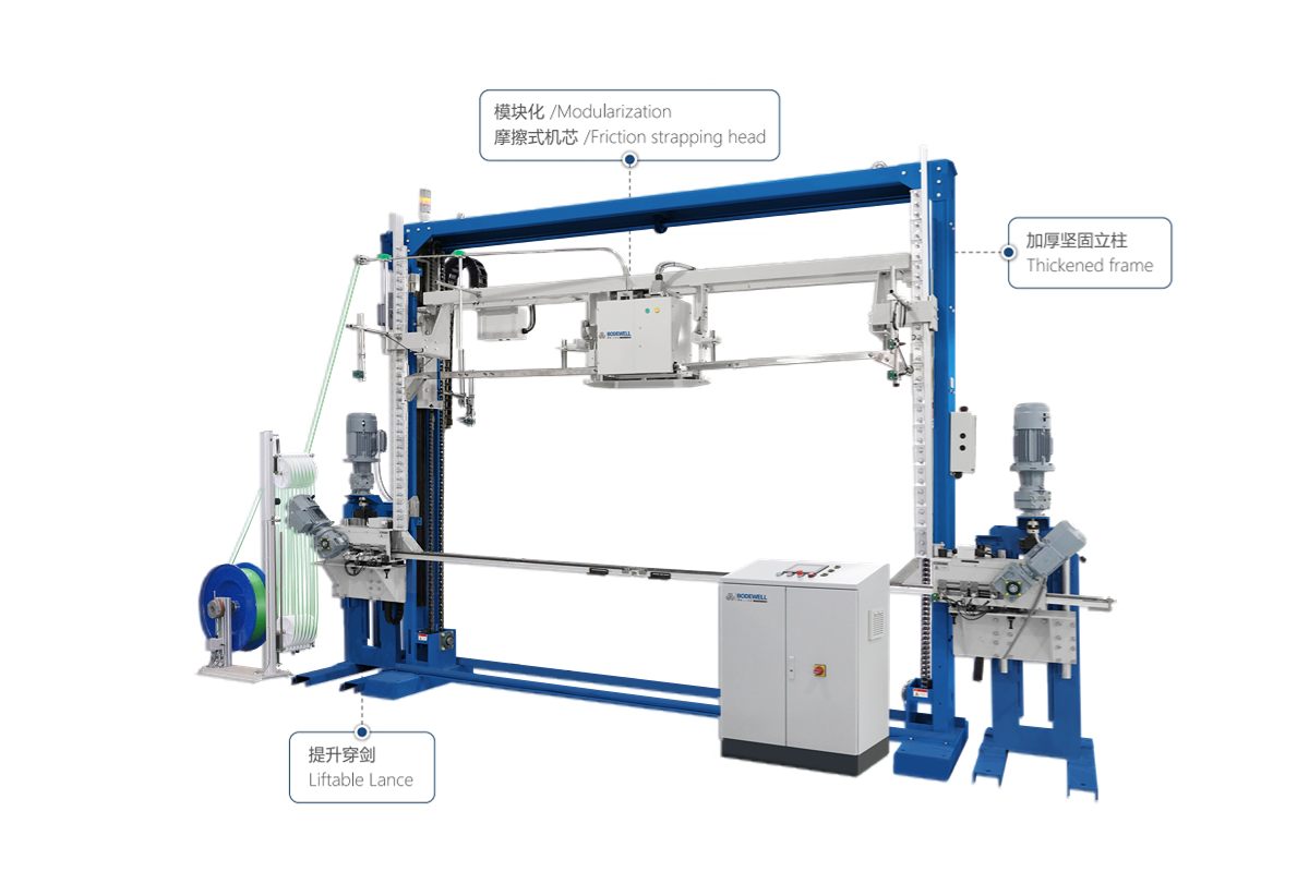 TS-211L 雙提升穿劍頂部捆扎機 TS-211L 雙提升穿劍頂部捆扎機