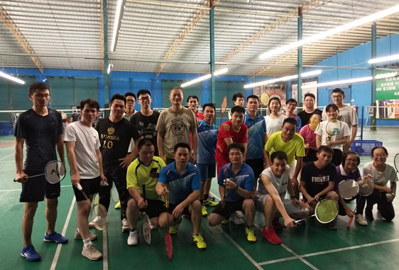 2019年博杰羽毛球協(xié)會活動